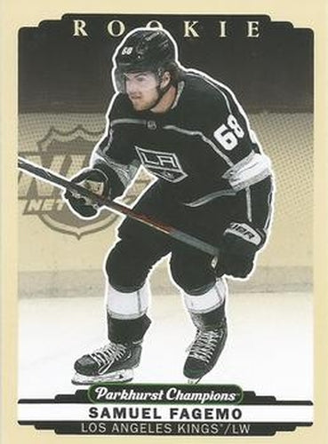 #261 Samuel Fagemo - Los Angeles Kings - 2022-23 Parkhurst Champions Hockey