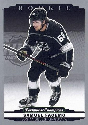 #261 Samuel Fagemo - Los Angeles Kings - 2022-23 Parkhurst Champions - Silver Hockey