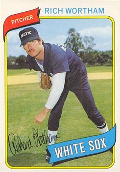 #261 Rich Wortham - Chicago White Sox - 1980 O-Pee-Chee Baseball