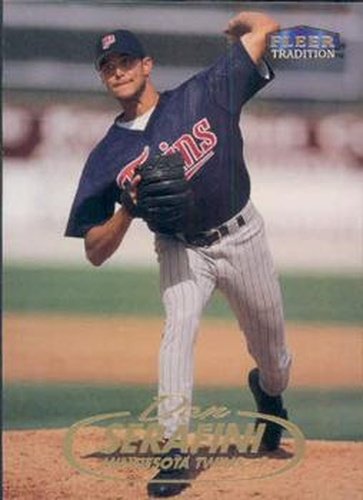 #261 Dan Serafini - Minnesota Twins - 1998 Fleer Tradition Baseball