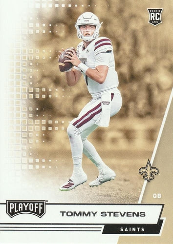 #261 Tommy Stevens - New Orleans Saints - 2020 Panini Playoff Football