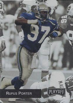 #261 Rufus Porter - Seattle Seahawks - 1993 Playoff Football