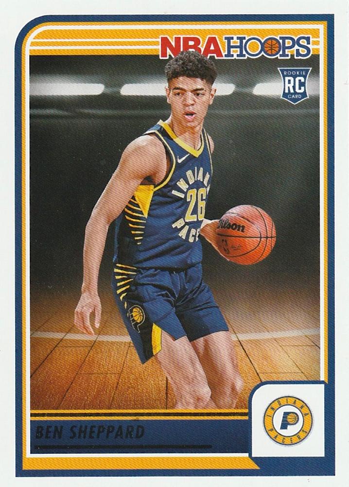 #261 Ben Sheppard - Indiana Pacers - 2023-24 Hoops Basketball