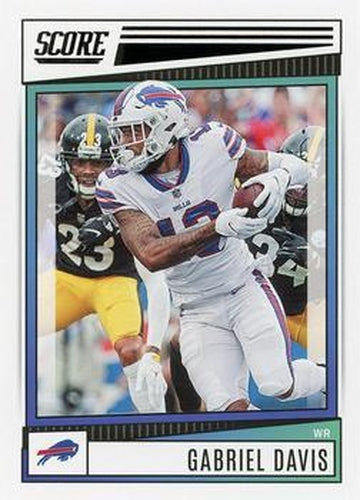 #261 Gabriel Davis - Buffalo Bills - 2022 Score Football