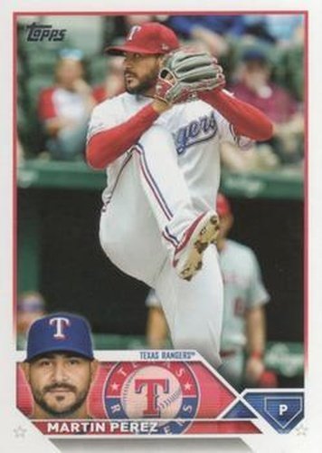 #261 Martin Perez - Texas Rangers - 2023 Topps Baseball