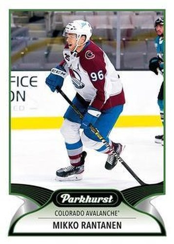 #261 Mikko Rantanen - Colorado Avalanche - 2021-22 Parkhurst Hockey