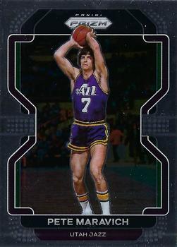 #261 Pete Maravich - Utah Jazz - 2021-22 Panini Prizm Basketball