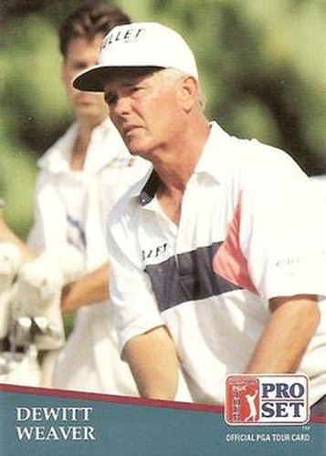 #261 DeWitt Weaver - 1991 Pro Set PGA Tour Golf