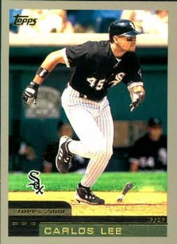 #261 Carlos Lee - Chicago White Sox - 2000 Topps Baseball