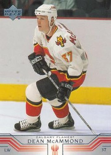 #261 Dean McAmmond - Calgary Flames - 2001-02 Upper Deck Hockey