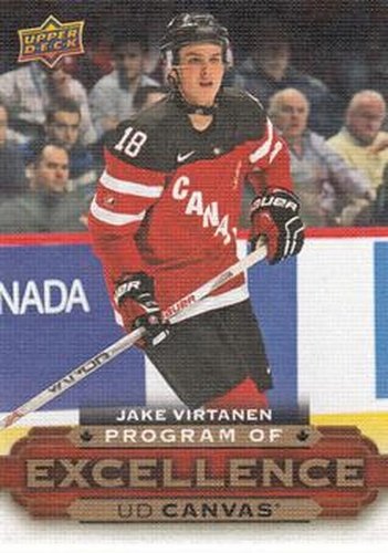 #C261 Jake Virtanen - Canada - 2015-16 Upper Deck - UD Canvas Hockey