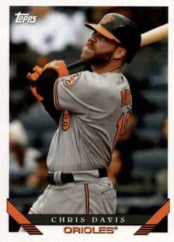 #261 Chris Davis - Baltimore Orioles - 2019 Topps Archives Baseball