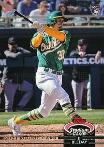 #261b JJ Bleday - Oakland Athletics - 2023 Stadium Club Baseball