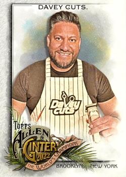 #262 Davey Cuts - 2022 Topps Allen & Ginter Baseball