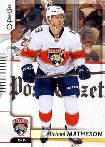 #262 Michael Matheson - Florida Panthers - 2017-18 O-Pee-Chee Hockey