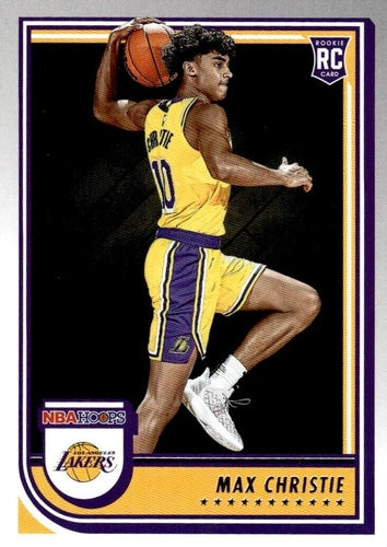 #262 Max Christie - Los Angeles Lakers - 2022-23 Hoops Basketball