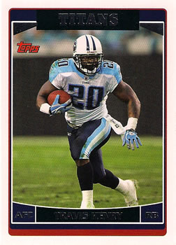 #262 Travis Henry - Tennessee Titans - 2006 Topps Football