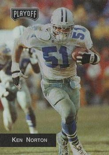 #262 Ken Norton - Dallas Cowboys - 1993 Playoff Football
