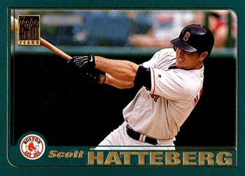 #262 Scott Hatteberg - Boston Red Sox - 2001 Topps Baseball