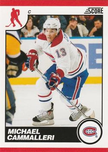 #262 Mike Cammalleri - Montreal Canadiens - 2010-11 Score Hockey
