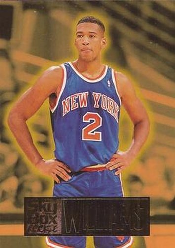 #262 Monty Williams - New York Knicks - 1994-95 SkyBox Premium Basketball
