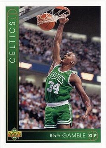 #262 Kevin Gamble - Boston Celtics - 1993-94 Upper Deck Basketball