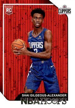 #262 Shai Gilgeous-Alexander - Los Angeles Clippers - 2018-19 Hoops Basketball