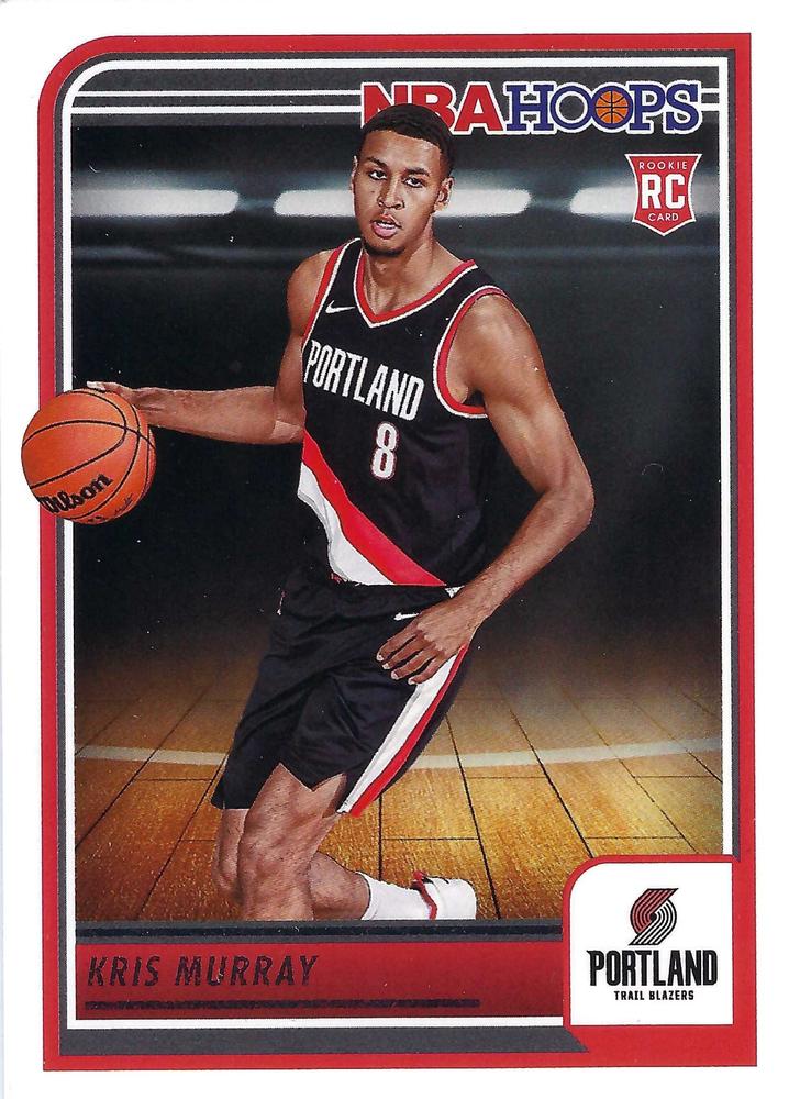 #262 Kris Murray - Portland Trail Blazers - 2023-24 Hoops Basketball