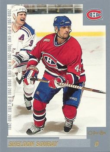 #262 Sheldon Souray - Montreal Canadiens - 2000-01 O-Pee-Chee Hockey