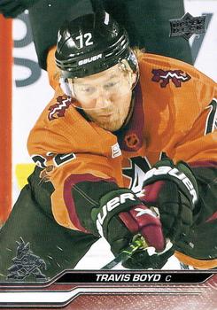 #262 Travis Boyd - Arizona Coyotes - 2023-24 Upper Deck Hockey