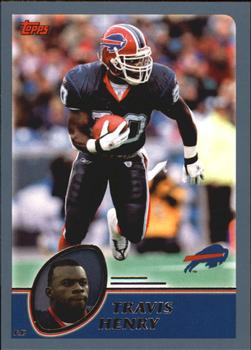 #262 Travis Henry - Buffalo Bills - 2003 Topps Football