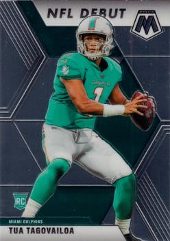 #262 Tua Tagovailoa - Miami Dolphins - 2020 Panini Mosaic Football