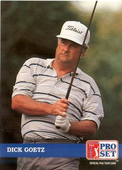 #263 Dick Goetz - 1992 Pro Set PGA Tour Golf