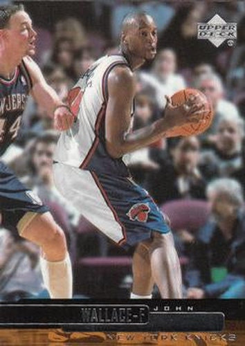 #263 John Wallace - New York Knicks - 1999-00 Upper Deck Basketball
