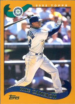 #263 Mike Cameron - Seattle Mariners - 2002 Topps Baseball