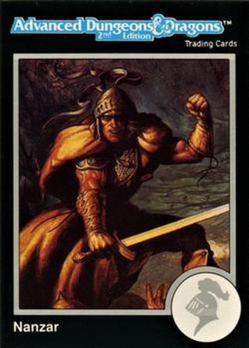 #263 Nanzar - 1991 TSR Advanced Dungeons & Dragons - Silver