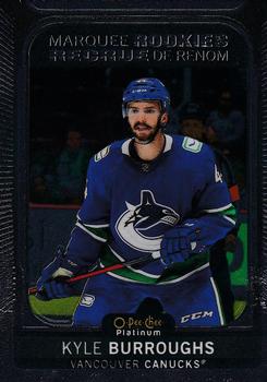 #263 Kyle Burroughs - Vancouver Canucks - 2021-22 O-Pee-Chee Platinum Hockey