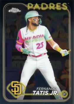 #263 Fernando Tatis Jr. - San Diego Padres - 2024 Topps Chrome Baseball