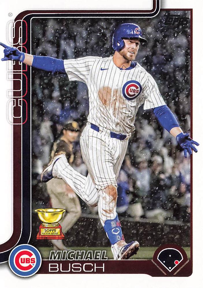 #263 Michael Busch - Chicago Cubs - 2025 Topps Baseball