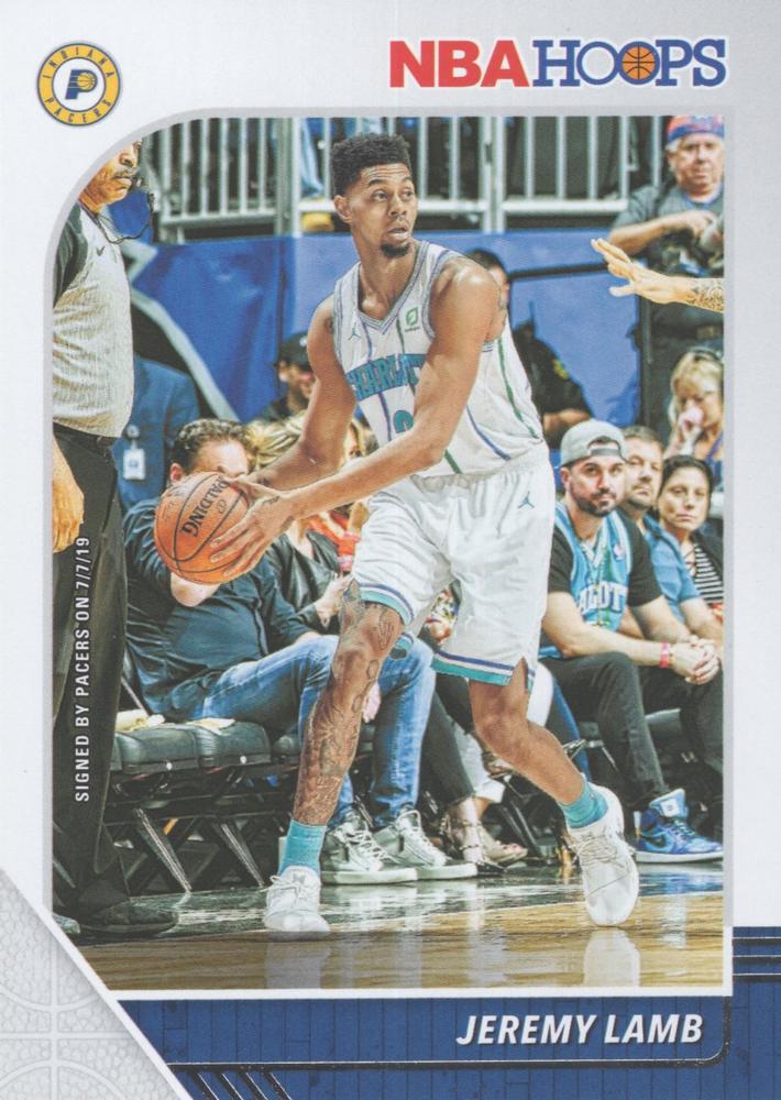 #263 Jeremy Lamb - Indiana Pacers - 2019-20 Hoops Basketball