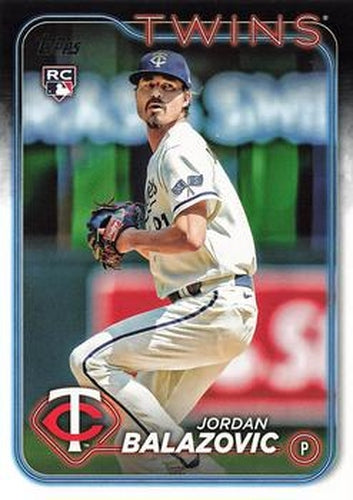 #263 Jordan Balazovic - Minnesota Twins - 2024 Topps Baseball