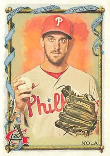 #263 Aaron Nola - Philadelphia Phillies - 2023 Topps Allen & Ginter Baseball