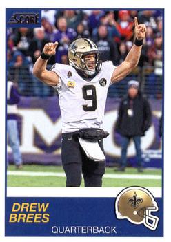 #263 Drew Brees - New Orleans Saints - 2019 Score Football