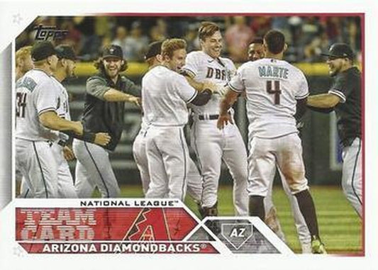#263 Arizona Diamondbacks - Arizona Diamondbacks - 2023 Topps Baseball