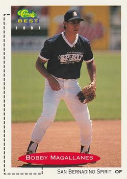 #263 Bobby Magallanes - San Bernardino Spirit - 1991 Classic Best Baseball