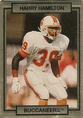 #263 Harry Hamilton - Tampa Bay Buccaneers - 1990 Action Packed Football