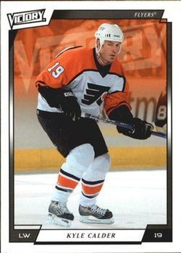 #263 Kyle Calder - Philadelphia Flyers - 2006-07 Upper Deck Victory Update Hockey