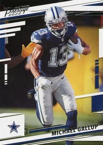 #263 Michael Gallup - Dallas Cowboys - 2022 Panini Prestige Football