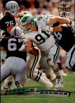 #263 Andy Harmon - Philadelphia Eagles - 1996 Stadium Club Football