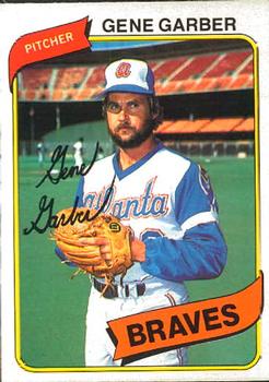 #263 Gene Garber - Atlanta Braves - 1980 O-Pee-Chee Baseball